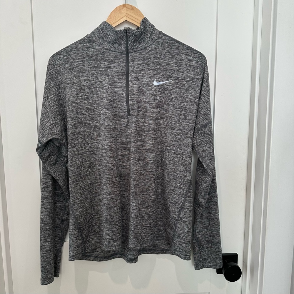 NWOT Nike running dri-fit quarter zip top. Size L. Retail $65